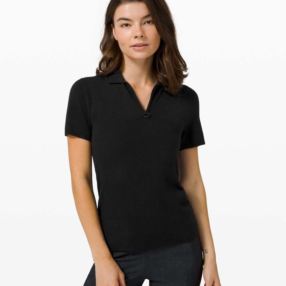 City Calm Short Sleeve Sweater
